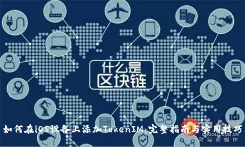 如何在iOS设备上添加TokenIM：完整指南与实用技巧