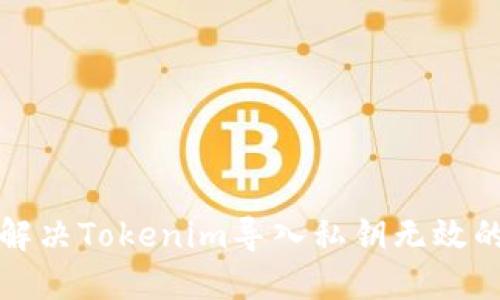如何解决Tokenim导入私钥无效的问题
